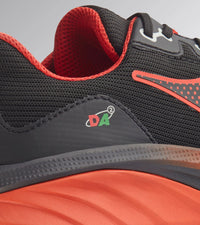 Diadora RUN TEXT LOW S1PS FO SR ESDVORTEX DA2 LOW S1PS SC SR HRO ESD Safety Shoes ANTHRACITE/RED Cod. 182043-C0067
