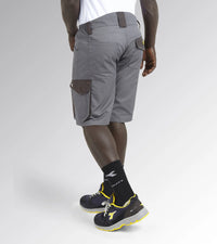 Bermuda Da Lavoro Diadora POLY Colore Grigio Acciaio 161758-75070