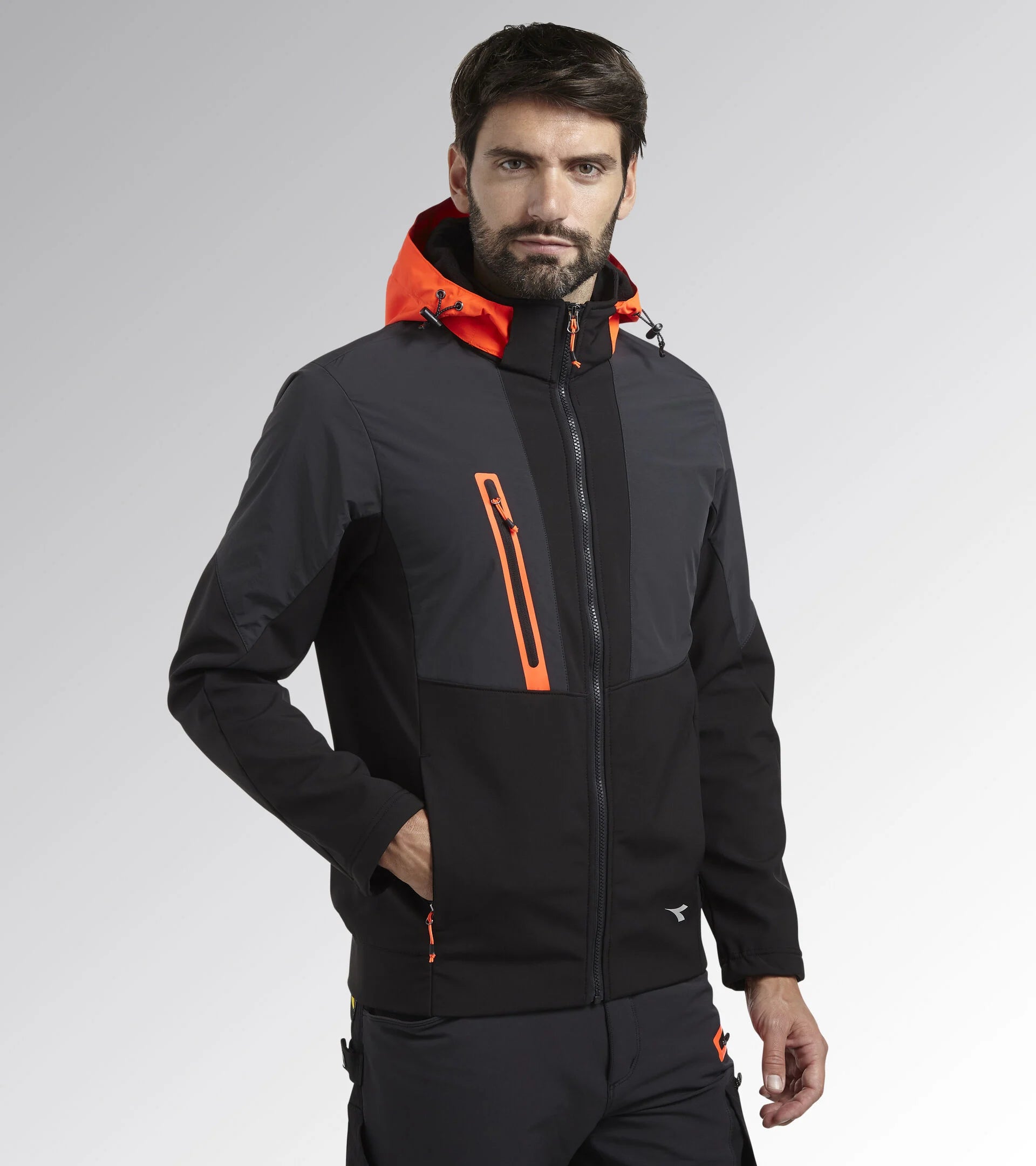 Giacca Da Lavoro Diadora SOFTSHELL HYBRID Colore Nero 179823-C8817