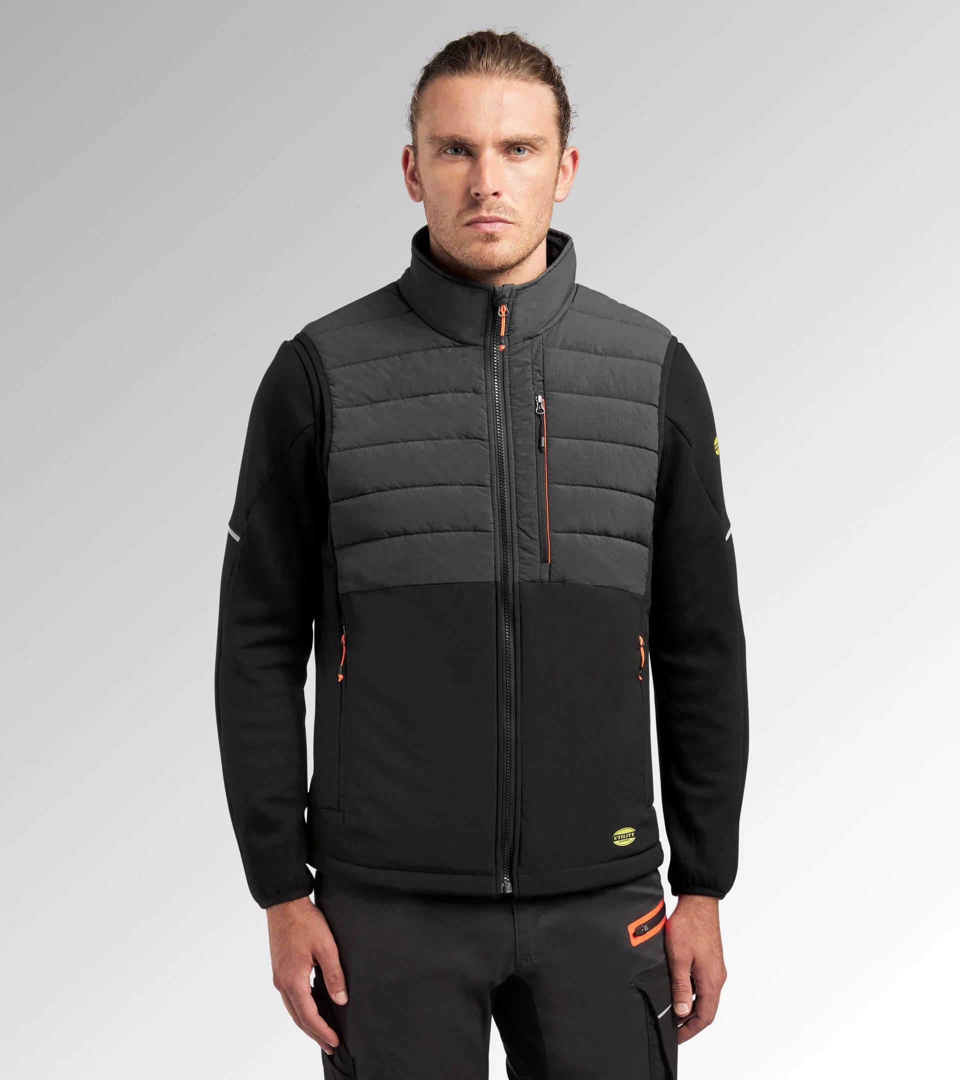 Gilet Da Lavoro Diadora PADDED VEST OSLO HYBRID Colore Nero 181812-C8817