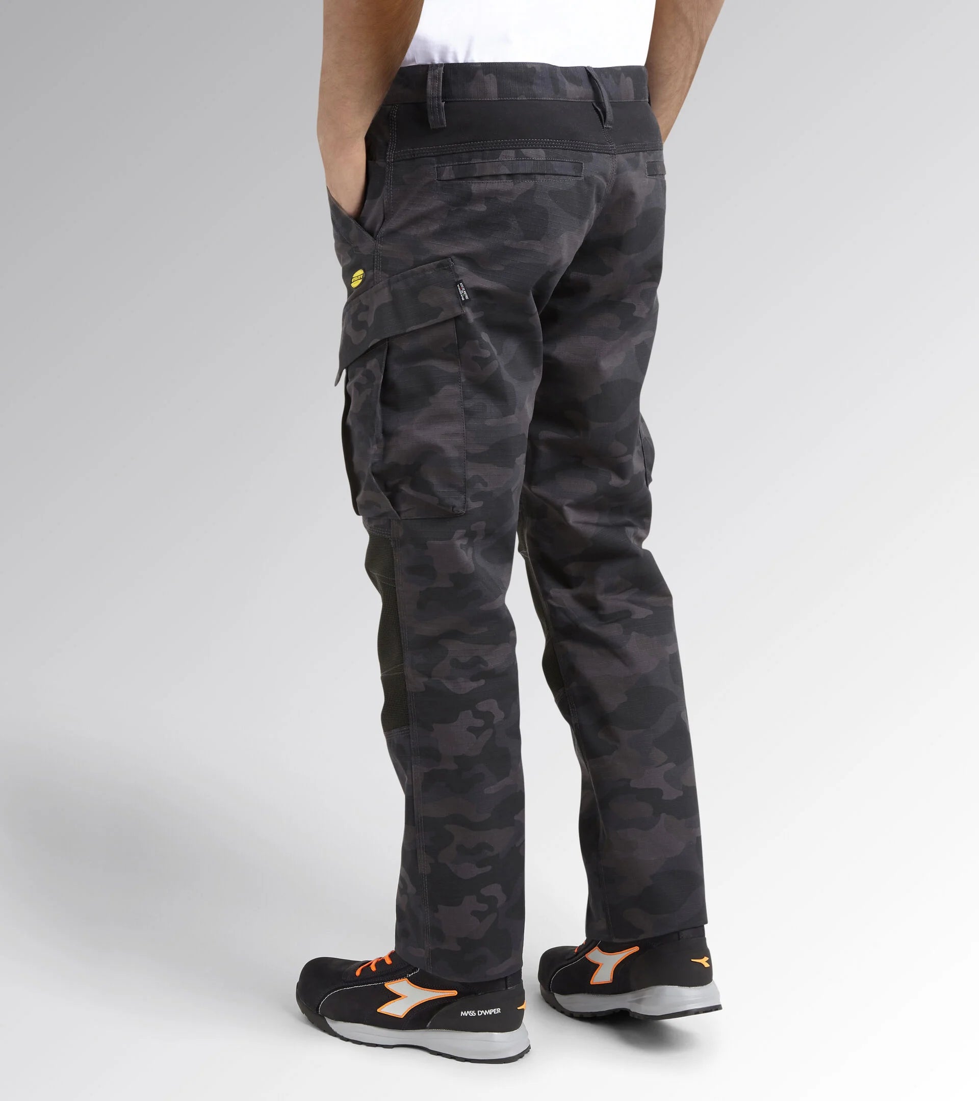 Pantaloni Da Lavoro Diadora PANT RIPSTOP CARGO CAMO Colore Grigio Camouflage 173172-C7267