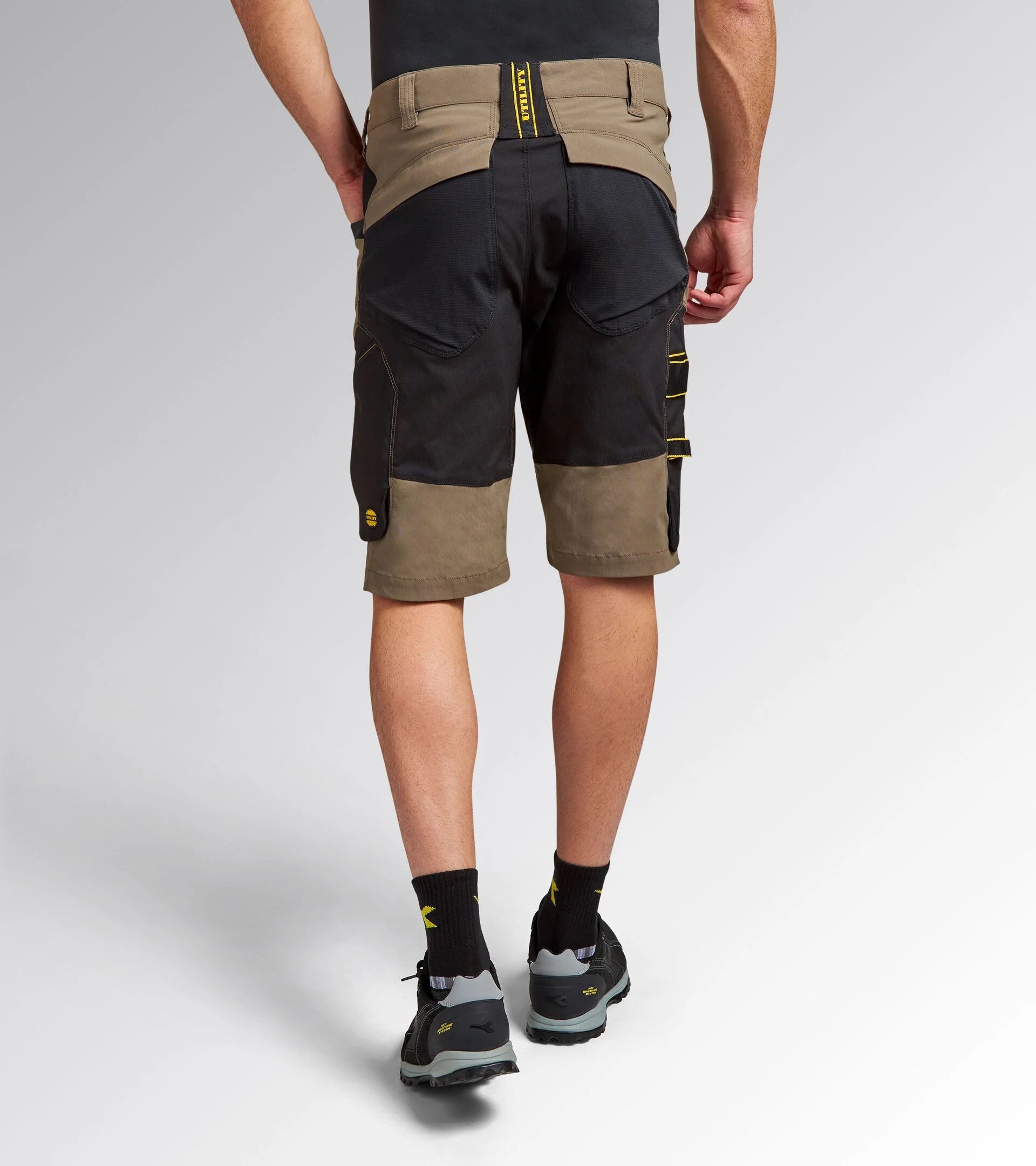 Bermuda Da Lavoro Diadora EVOLUTION Colore Grigio Tappo 180795-75014