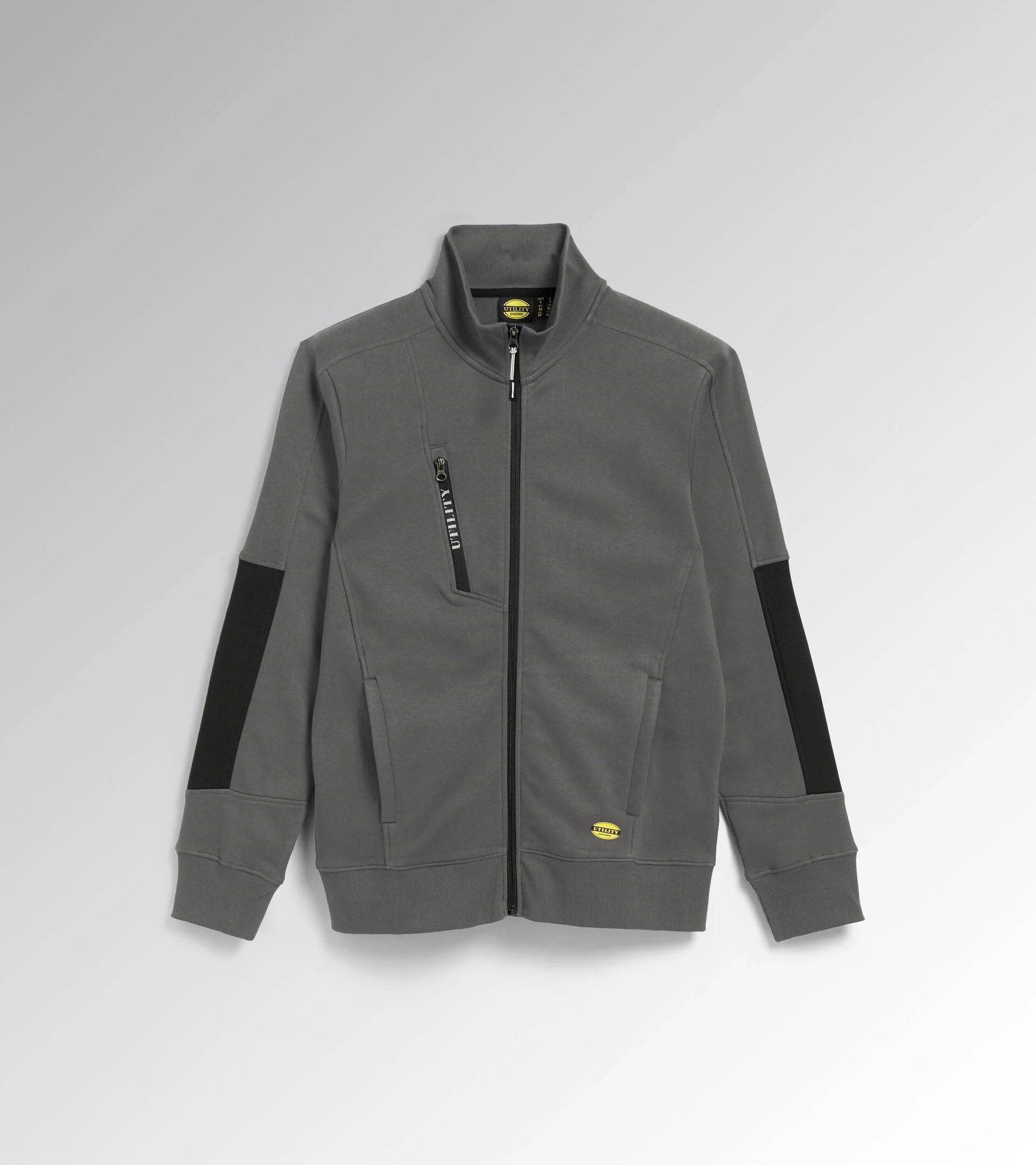 Felpa Da Lavoro Diadora SWEATSHIRT FZ LITEWORK Colore Grigio 175943-75070