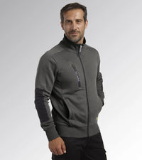 Felpa Da Lavoro Diadora SWEATSHIRT FZ LITEWORK Colore Grigio 175943-75070