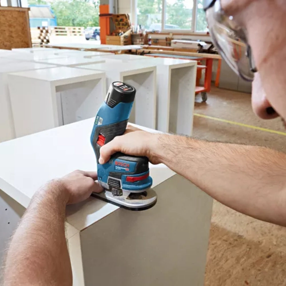 Rifilatore A Batteria Bosch GKF 12V-8 Professional In Valigetta L-BOXX 136 - 06016B0001