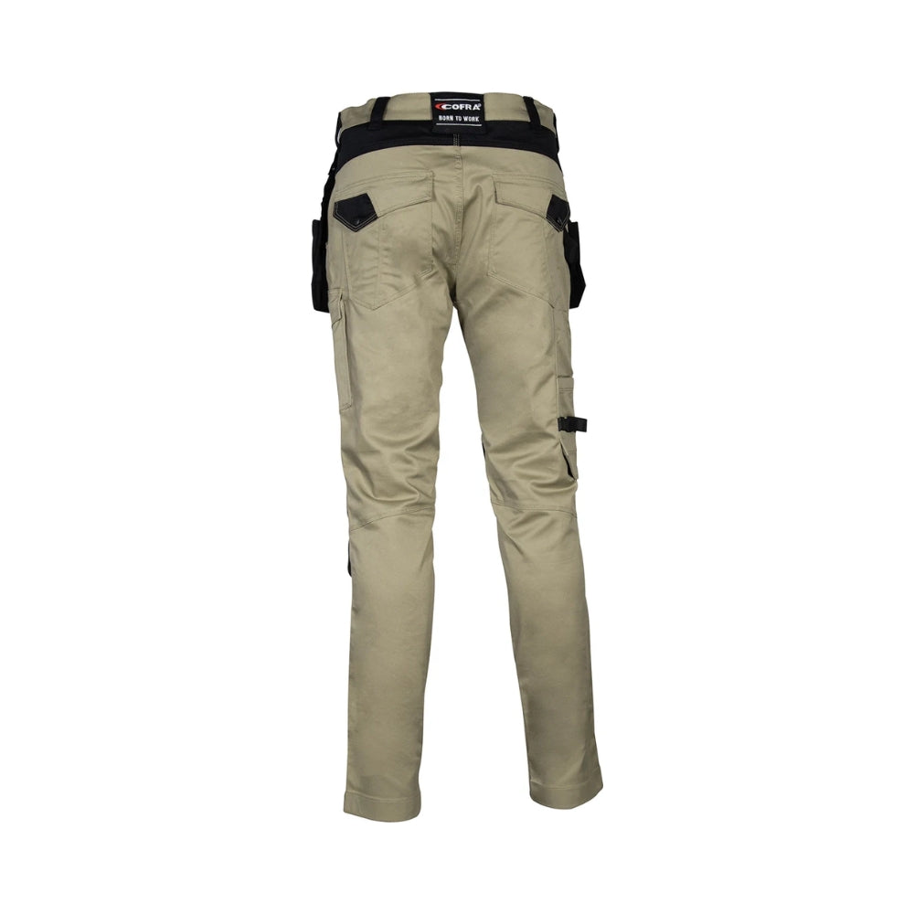 Pantaloni da Lavoro Multitasche Stretch Cofra Kudus V568-1-05