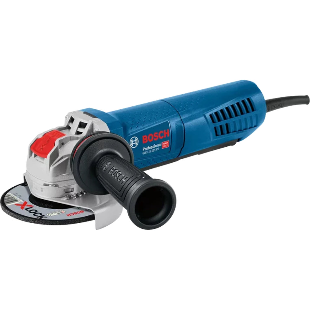 Smerigliatrice Angolare A Filo Bosch Professional GWX 15-125 PS Attacco X-LOCK 1500W