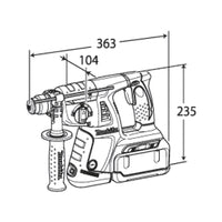 Tassellatore A 3 Funzioni Makita BHR262RDJ 36V