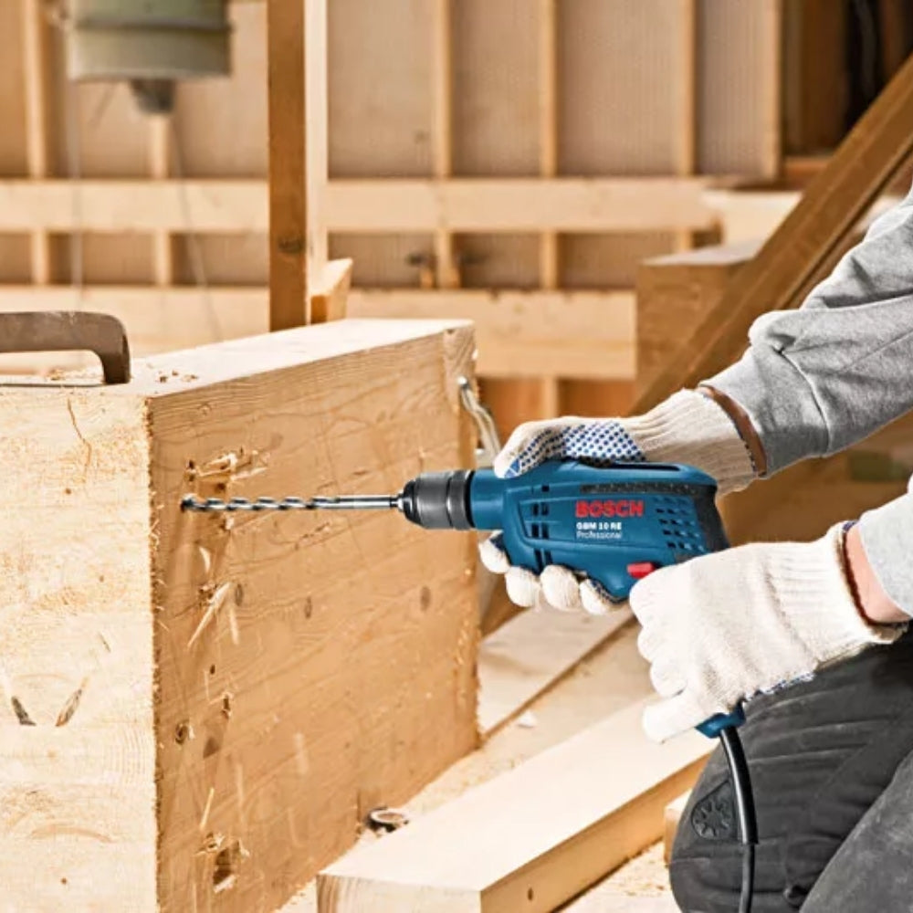 Trapano Bosch GBM 10 RE 600W Con Mandrino Autoserrante 10mm - 0601473600