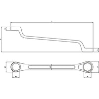 Chiavi Poligonali Doppie Curve Profonde Beta 90