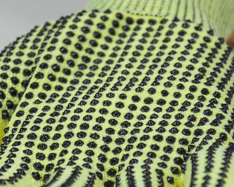 Guanti Da Lavoro Antitaglio In Nitrile Cofra FIBERDOTS G088-D100