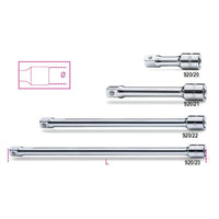 Prolunga Con Attacchi Quadri Maschio E Femmina 1/2" 255mm Beta 920/22