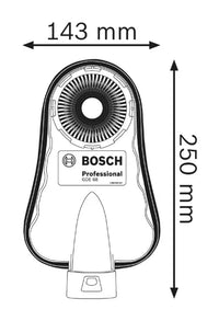 Accessorio Aspirapolvere Unita D'aspirazione Bosch GDE 68 Professional