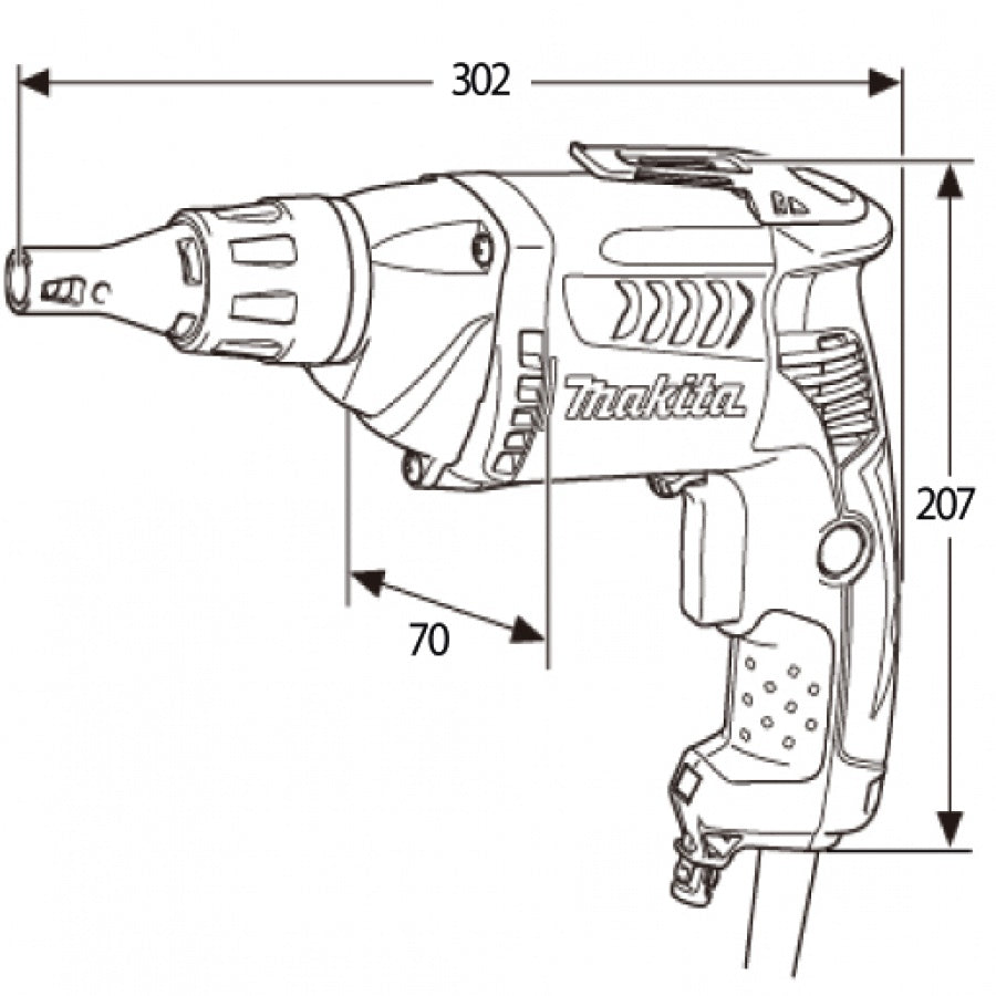 Avvitatore Per Cartongesso Makita FS2700K 1/4"