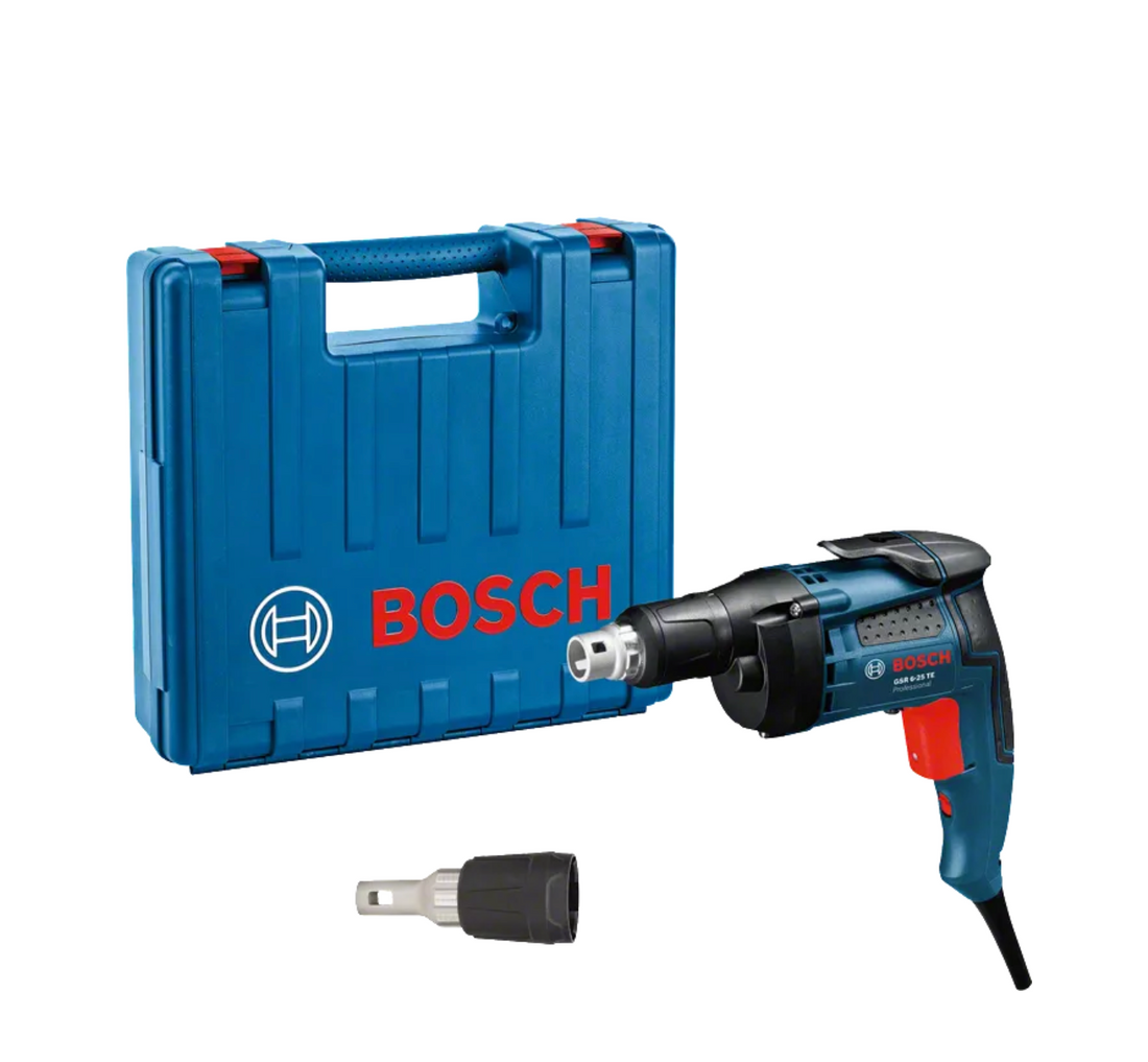 Drywall screwdriver GSR 6-25 TE 0-2,500 rpm 701W Bosch Professional