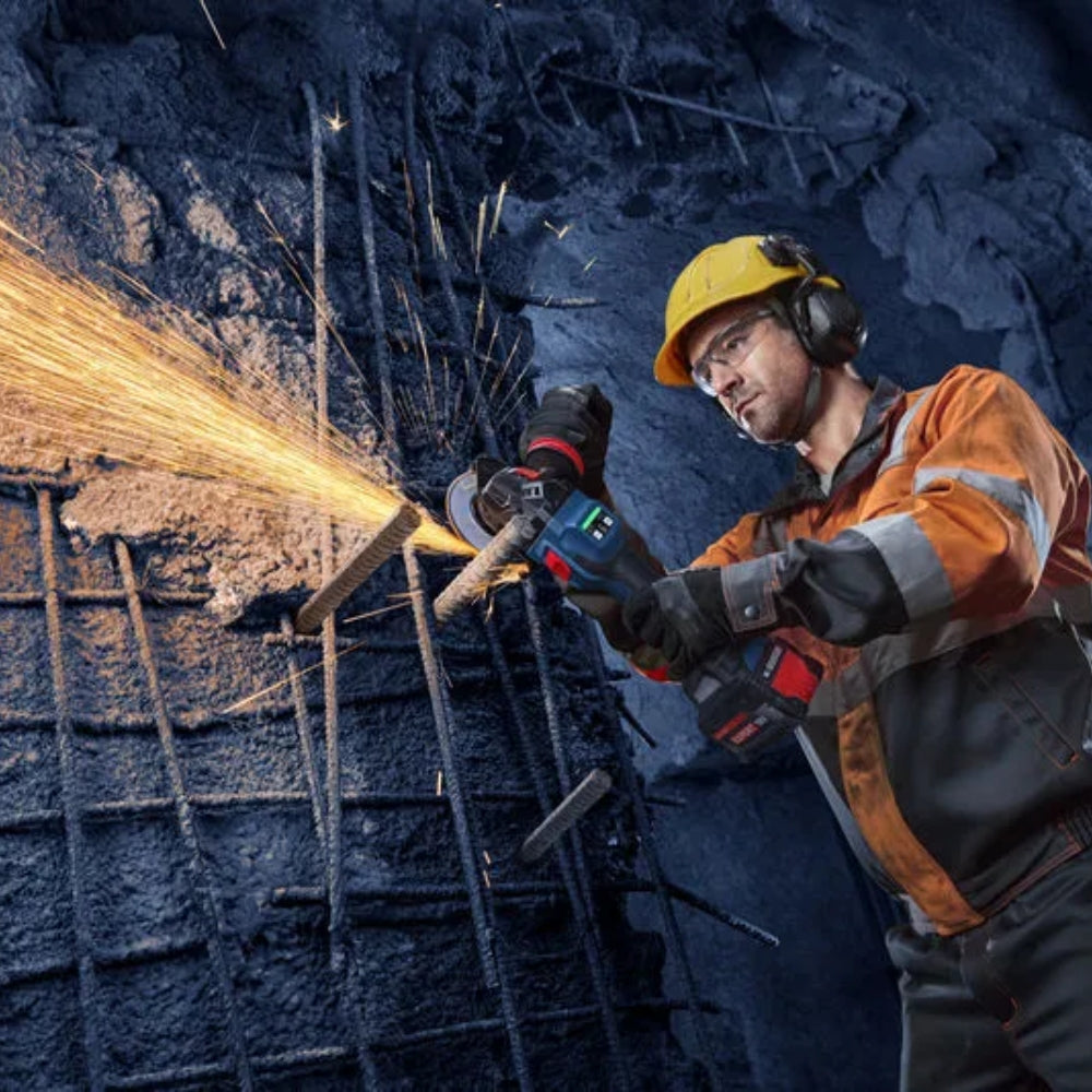 Smerigliatrice Angolare Bosch Expert EXWS18V-15S 125mm In Valigetta - 06019M6001