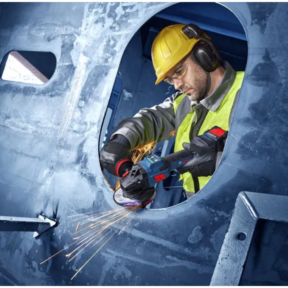 Smerigliatrice Angolare Bosch Expert EXWS18V-15S 125mm In Valigetta - 06019M6001