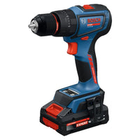 Trapano Avvitatore A Batteria Con Percussione Bosch Expert EXSB18V-90 18V Brushless Con 3 batterie 4.0 Ah + Caricabatterie e Valigetta L‑BOXX - 06019R3102