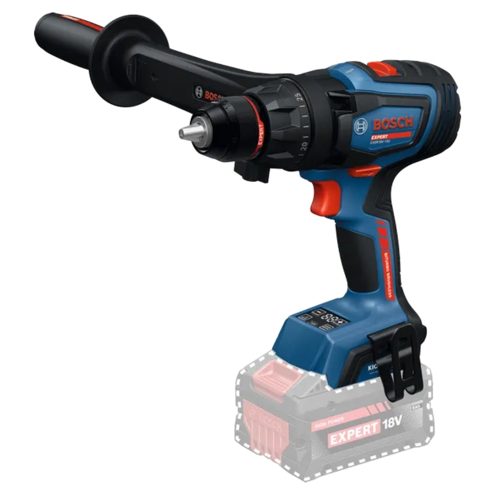 Trapano Avvitatore A Batteria Bosch Expert EXSR18V-150 18V BITURBO Con 3 Batterie + Caricabatteria In Valigetta L-BOXX - 06019R2202