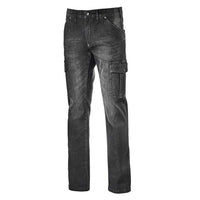 Pantalone Jeans Da Lavoro Modello Cargo Multitasche Diadora 172115-C6207