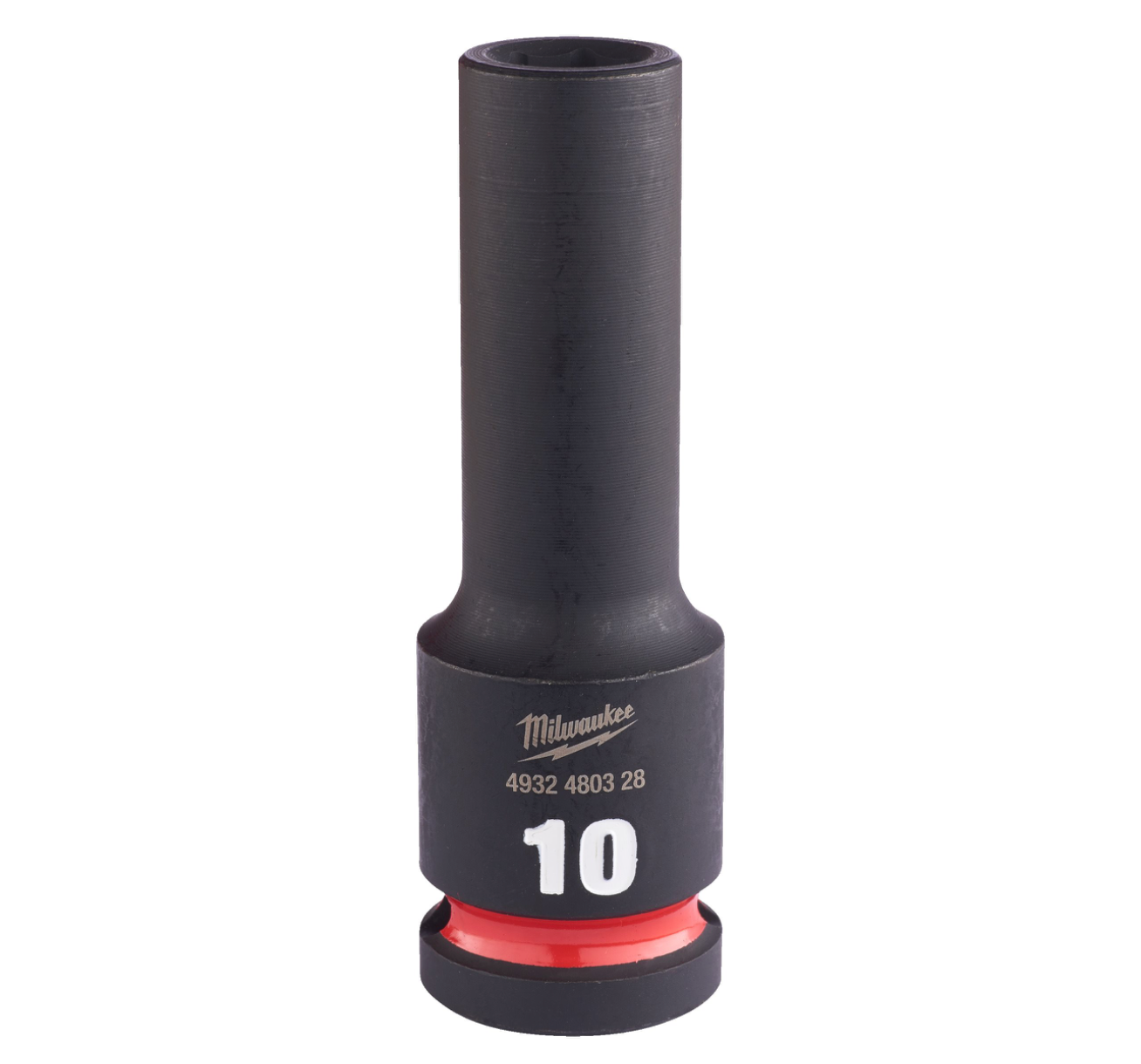 Chiave A Bussola A Macchina 10MM Da 1/2" Lunga - Shockwave™ Impact Duty Impact Sockets Milwaukee 4932480328