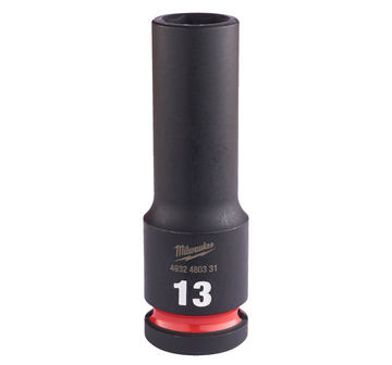 Chiave A Bussola A Macchina 13MM Da 1/2" Lunga - Shockwave™ Impact Duty Impact Sockets Milwaukee 4932480331