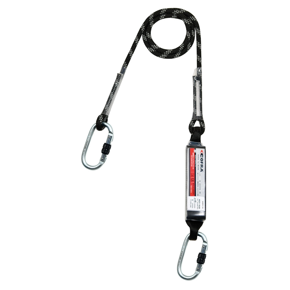 Cordino Anticaduta Per Imbracature Cofra Saveryk A021-1102 1,5mt