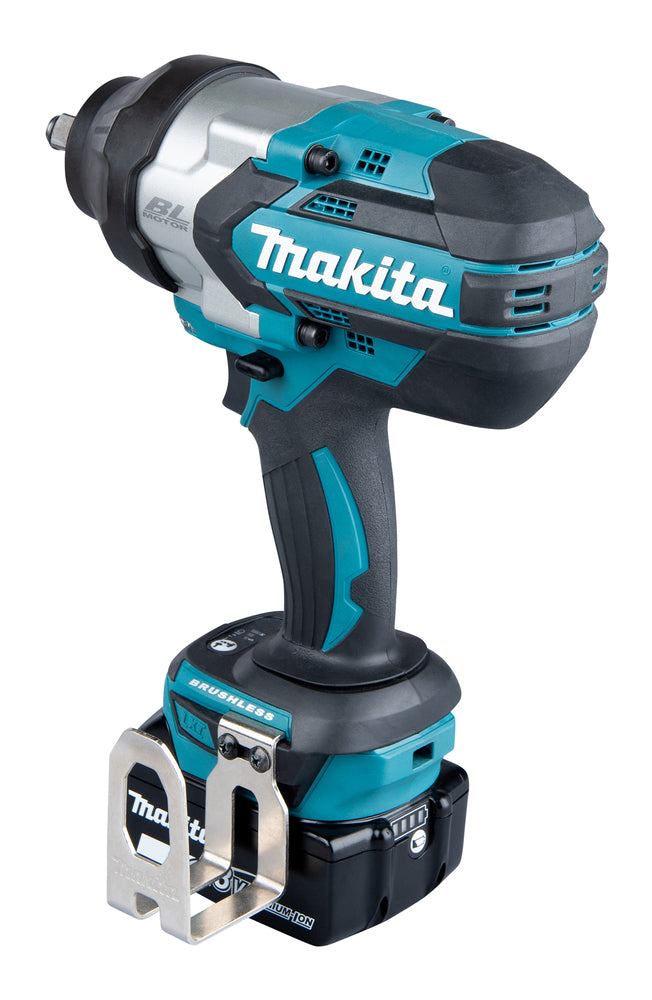 Avvitatore Ad Impulsi Brushless A Batteria 18V Makita DTW1002RTJ + 2 x 5.0Ah + Caricabatterie