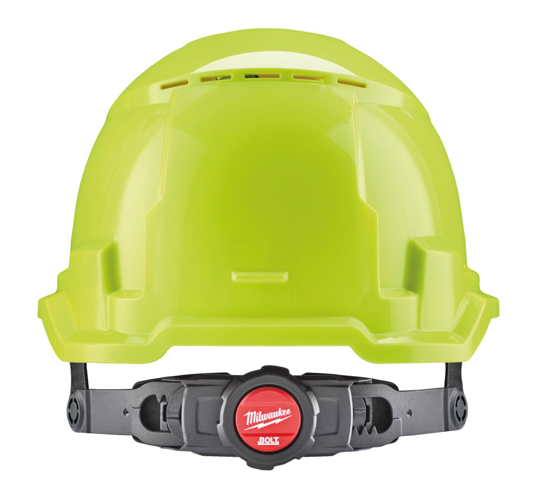 BOLT™ 100 Vented Hi-Vis Helmet Fluorescent Yellow Milwaukee 