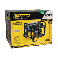 Generatore Di Corrente A Benzina F.F. Group GPG 6800E HD 6.8kW 438cc Carrellato