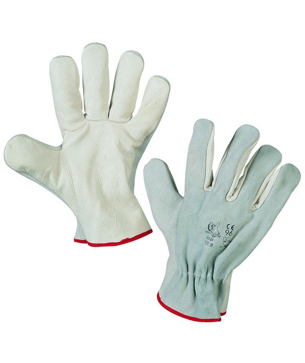 Guanti Da Lavoro Fiore Bovino Dorso Crosta Socim 30341L