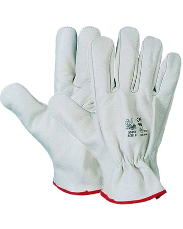 Guanti Da Lavoro In Pelle Fiore Bovino Socim 30331L