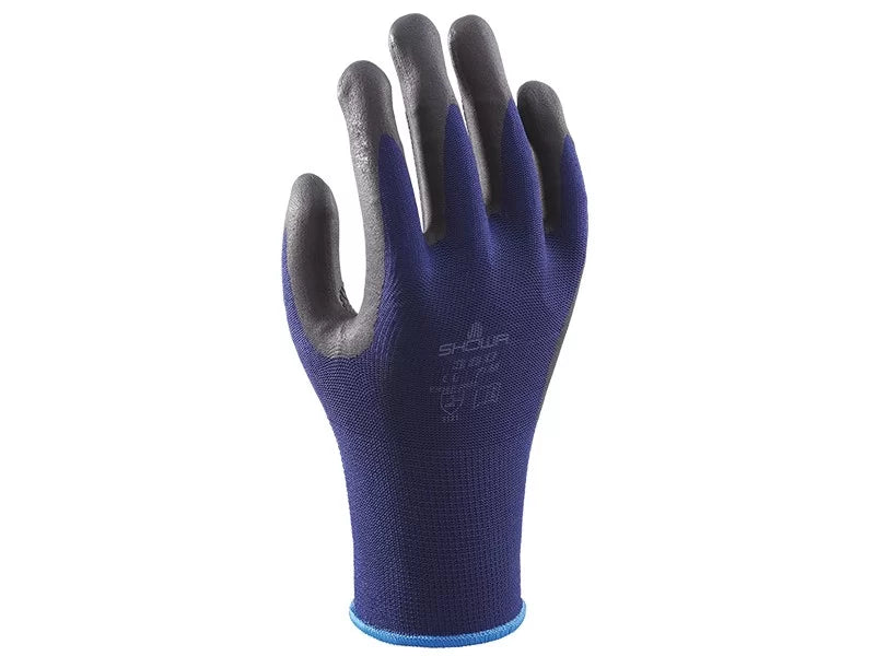 Guanti Da Lavoro SHOWA 380 NITRILE FOAM BLU