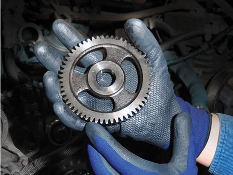 Guanti Da Lavoro SHOWA 380 NITRILE FOAM BLU