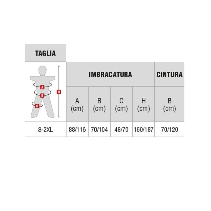 Imbracatura Anticaduta Cofra SRAGEN FAST A001-1107