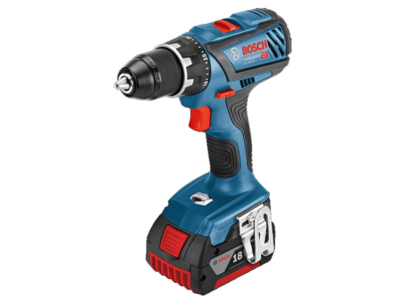 Kit Bosch 18V Brushless Martello Tassellatore+ Smerigliatrice + Trapano Avvitatore con 2 batterie ProCore 18V, caricabatterie e borsone - 0615990M3C