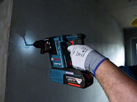 Kit Bosch 18V Brushless Martello Tassellatore+ Smerigliatrice + Trapano Avvitatore con 2 batterie ProCore 18V, caricabatterie e borsone - 0615990M3C