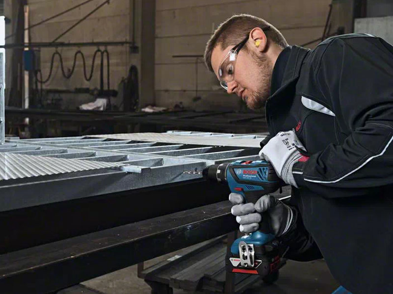 Kit Bosch 18V Brushless Martello Tassellatore+ Smerigliatrice + Trapano Avvitatore con 2 batterie ProCore 18V, caricabatterie e borsone - 0615990M3C