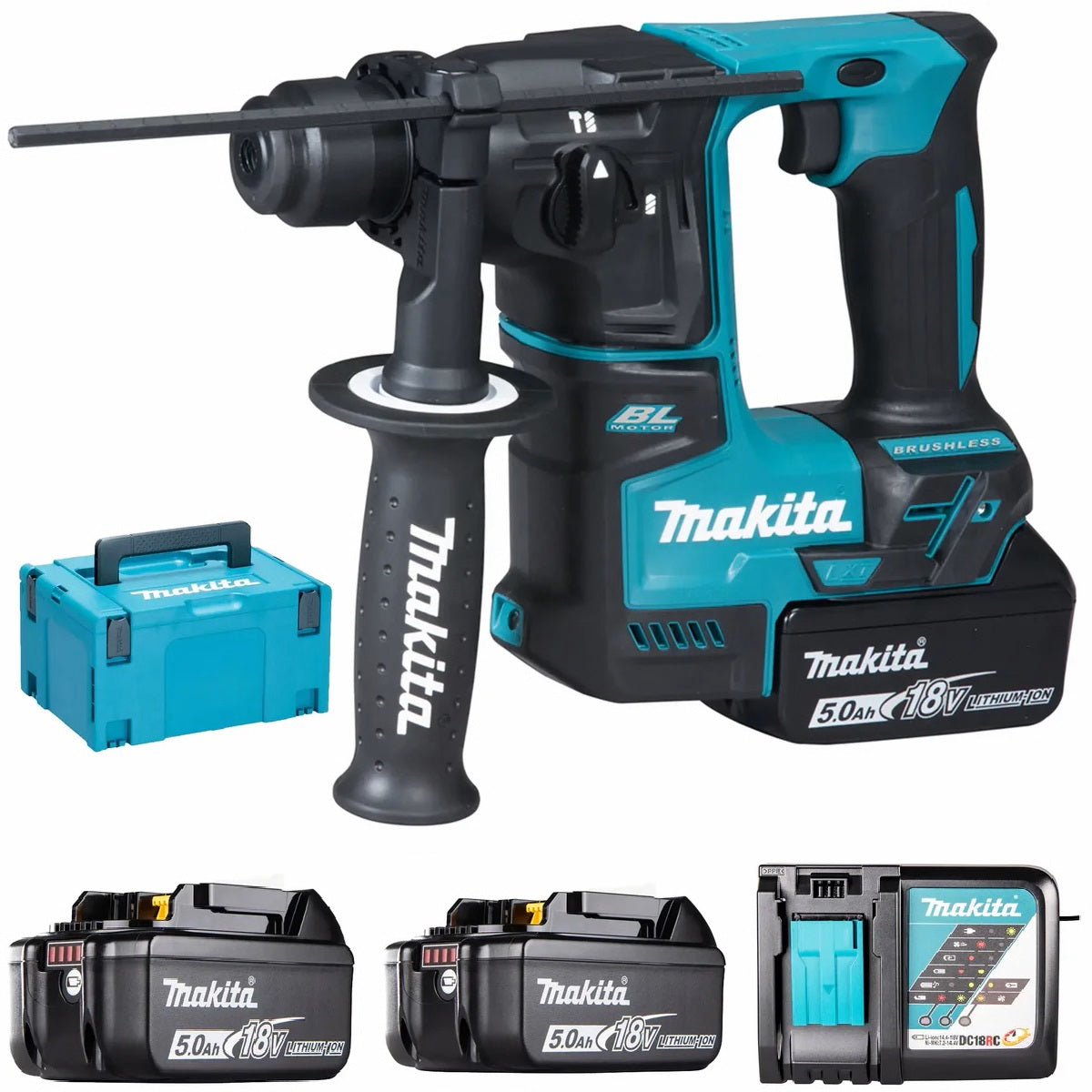 Tassellatore Makita DHR171RTJ 18V BL SDS-PLUS