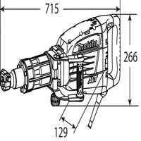 Martello Demolitore Makira HM1317C 1510W