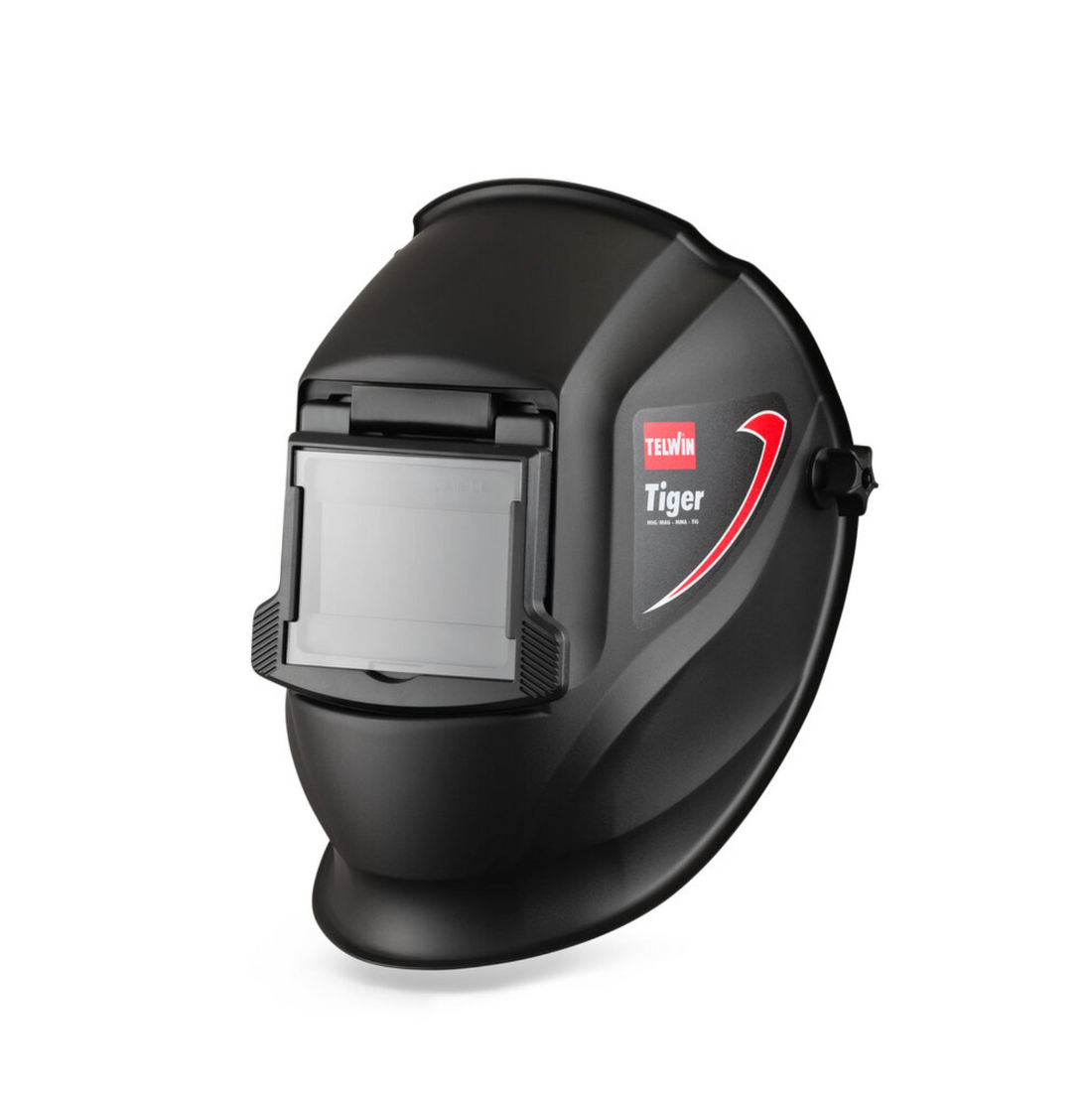 Welding Mask Mma/Mig-Mag/Tig, 0.1 V, Black Telwin Tiger 802818