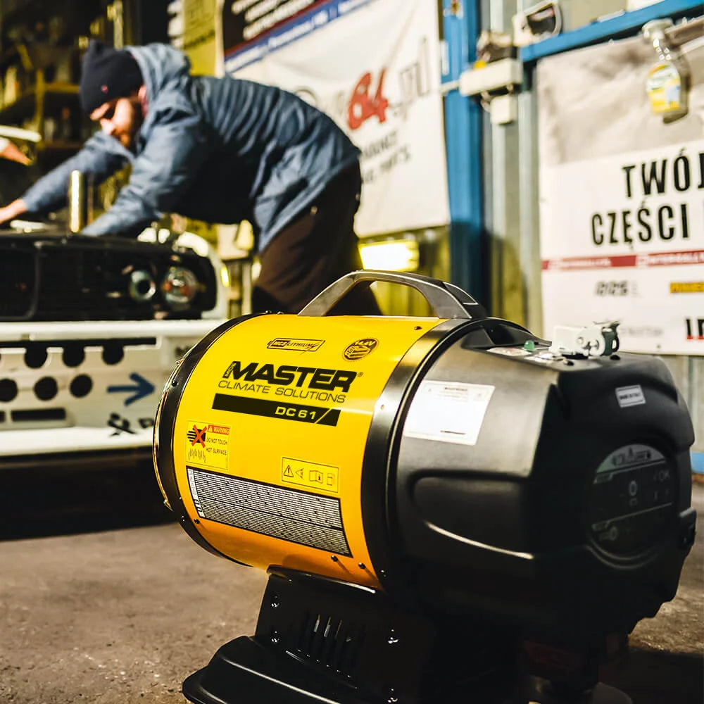 Generatore Di Aria Calda Riscaldatore A Gasolio A Infrarossi 17kw Master DC 61 Hybrid – 4011.200