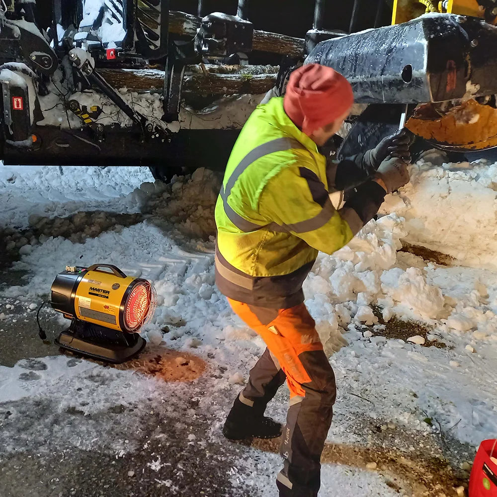 Generatore Di Aria Calda Riscaldatore A Gasolio A Infrarossi 17kw Master DC 61 Hybrid – 4011.200