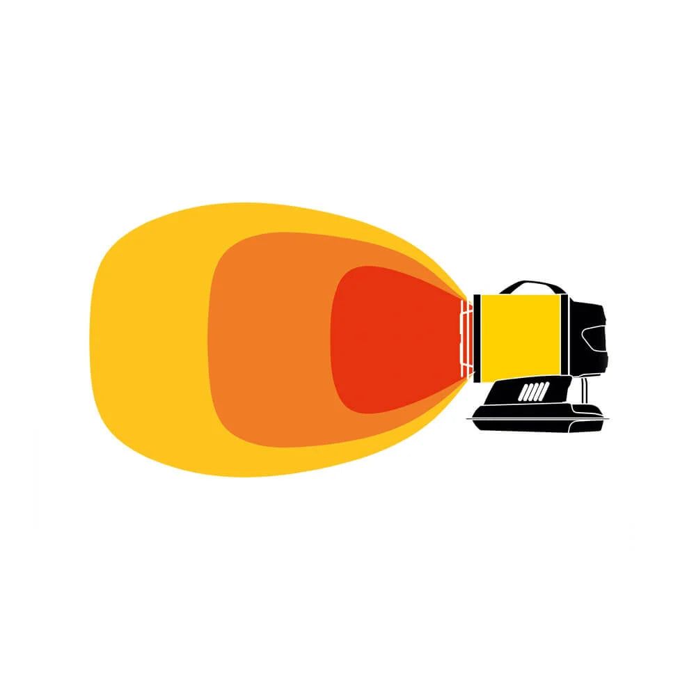 Generatore Di Aria Calda Riscaldatore A Gasolio A Infrarossi 17kw Master DC 61 Hybrid – 4011.200