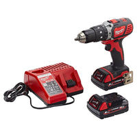 Milwaukee M18 CBLPD-202C 18V Compact Brushless Cordless Impact Drill