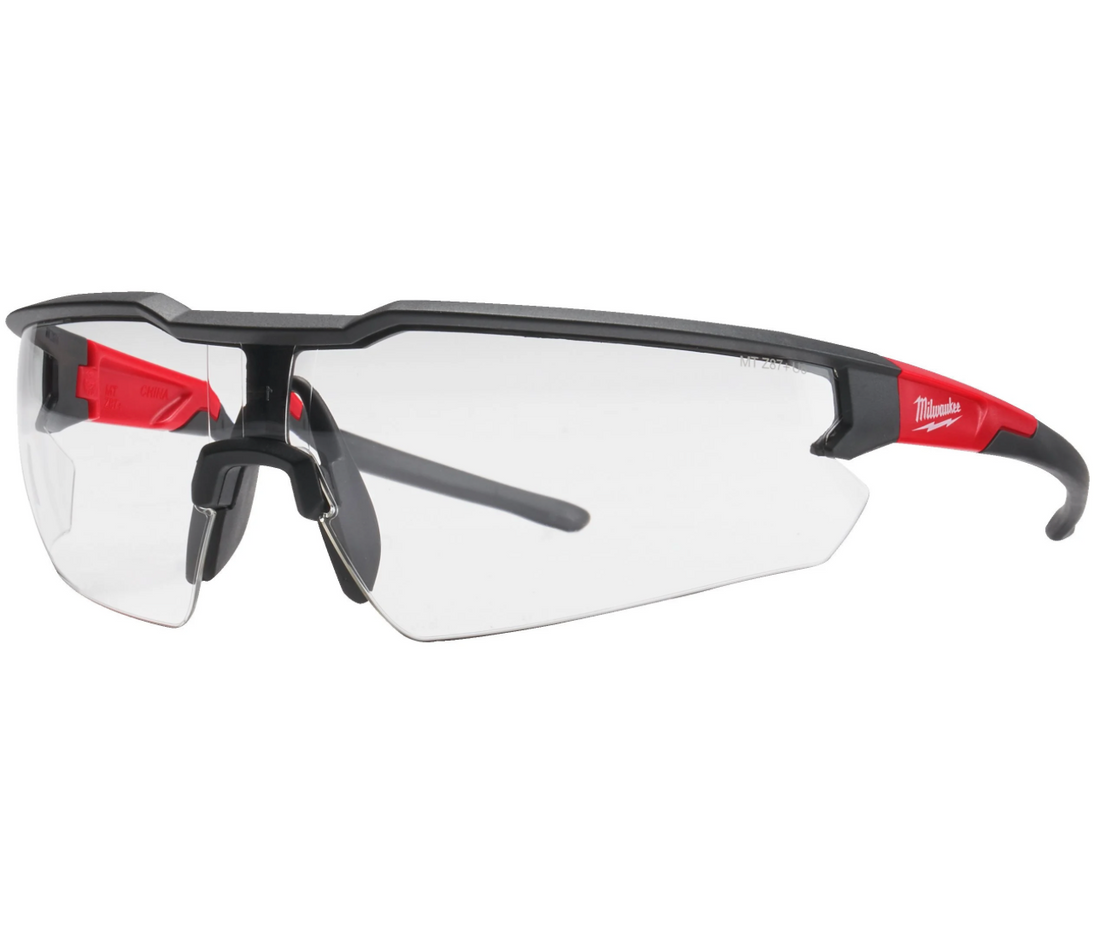 Milwaukee Anti-Fog / Anti-Scratch Safety Glasses - Clear Lens 