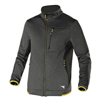 Felpa Da Lavoro Diadora POLAR FLEECE TECHNO Colore Grigio-Nero 179457-D0217