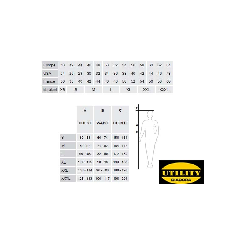 Pantaloni Da Lavoro Diadora PANT STAFF STRETCH CARGO Colore Bianco 177649-20002 ULTIMI PEZZI