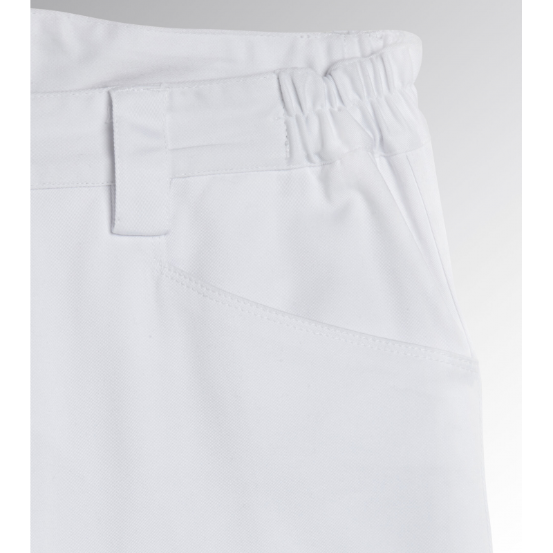 Pantaloni Da Lavoro Diadora PANT STAFF STRETCH CARGO Colore Bianco 177649-20002 ULTIMI PEZZI