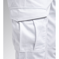 Pantaloni Da Lavoro Diadora PANT STAFF STRETCH CARGO Colore Bianco 177649-20002 ULTIMI PEZZI